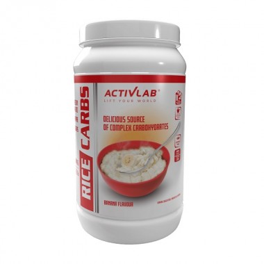Заменитель питания Activlab Rice Carbs 1000 g /33 servings/ Banana