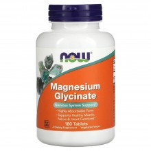 Микроэлемент Магний NOW Foods Magnesium Glycinate 180 Tabs Микроэлемент Магний NOW Foods Magnesium Glycinate 180 Tabs