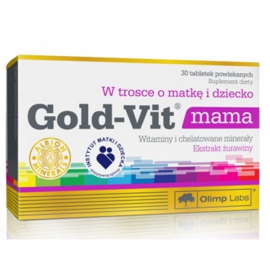 Витаминно-минеральный комплекс для спорта Olimp Nutrition Gold-Vit for Mama 30 Tabs