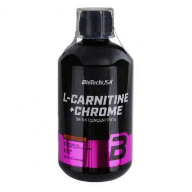 Жиросжигатель для спорта BioTechUSA L-Carnitine 35.000+Chrome 500 ml Orange Жиросжигатель для спорта BioTechUSA L-Carnitine 35.000+Chrome 500 ml Orange