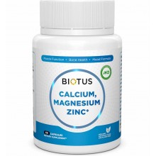 Мультиминеральный комплекс Biotus Calcium Magnesium Zinc with Vitamin D3 60 Caps BIO-530982