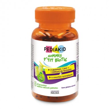 Комплекс для профилактики пищеварения у детей Pediakid Gommes Probiotiques 60 Gummies Комплекс для профилактики пищеварения у детей Pediakid Gommes Probiotiques 60 Gummies
