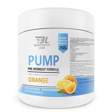 Комплекс до тренировки Bodyperson Labs Pre-Workout Formula 250 g /16 servings/ Orange Комплекс до тренировки Bodyperson Labs Pre-Workout Formula 250 g /16 servings/ Orange