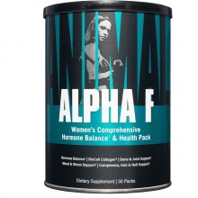 Витаминно-минеральный комплекс для спорта Universal Nutrition Alpha F, Women's Comprehensive Hormone Balance & Health Pack 30 packs