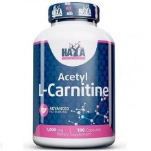 Комплекс Ацетил/Карнитин Haya Labs Acetyl L-Carnitine 1000 mg 100 Caps