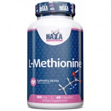 Метионин Haya Labs L-Methionine 500 mg 60 Caps