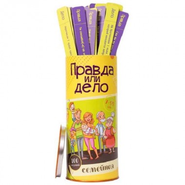 Настольная игра Fun Games Shop Правда или Дело: Семейная