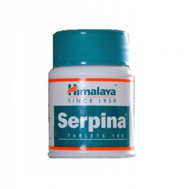 Комплекс для профилактики давления и кровообращения Himalaya Serpina 100 Tabs