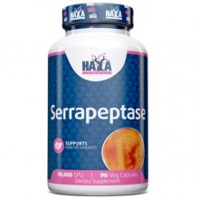 Серрапептаза Haya Labs Serrapeptase 40000 SPU 90 Veg Caps Серрапептаза Haya Labs Serrapeptase 40000 SPU 90 Veg Caps