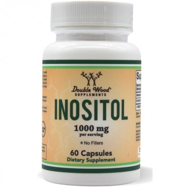 Инозитол Double Wood Inositol 1000 mg (2 caps per serving) 60 Caps