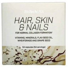 Комплекс для кожи, волос, ногтей BioTechUSA Hair, Skin & Nails 54 Caps Комплекс для кожи, волос, ногтей BioTechUSA Hair, Skin & Nails 54 Caps