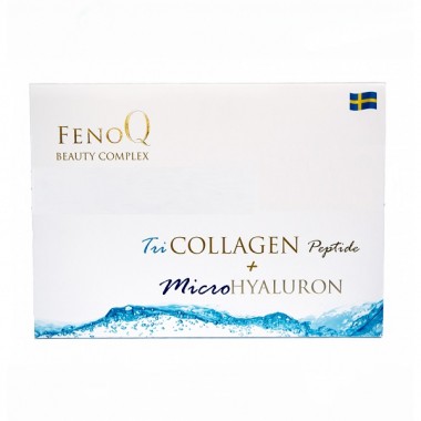 Комплекс для кожи, волос, ногтей FenoQ TriCollagen Beauty Complex (Tricollagen Peptide+MicroHyaluron) 28 х 25 ml