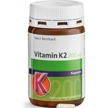Витамин K Sanct Bernhard Vitamin K2 (MK-7) 200 mcg 120 Caps