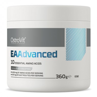 Аминокомплекс для спорта OstroVit EAAdvanced 360 g /30 servings/ Kiwi Аминокомплекс для спорта OstroVit EAAdvanced 360 g /30 servings/ Kiwi