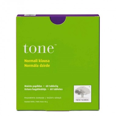 Комплекс для профилактики слуха New Nordic Tone 60 Tabs