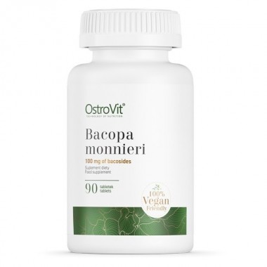 Комплекс для профилактики работы головного мозга OstroVit Bacopa monnieri 90 Tabs