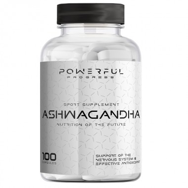 Ашфаганда для спорта Powerful Progress Ashwagandha 100 Caps