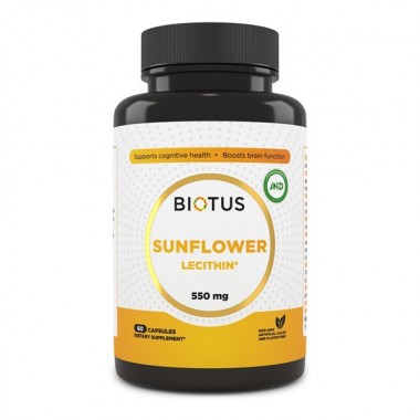 Лецитин Biotus Lecithin Sunflower 60 Caps