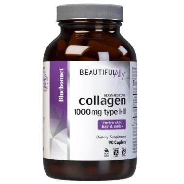 Коллаген Bluebonnet Nutrition Beautiful Ally Collagen Type I + III 90 Caplets