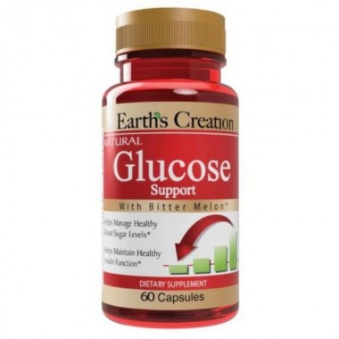 Комплекс для профилактики диабета Earth‘s Creation Glucose Support 60 Caps