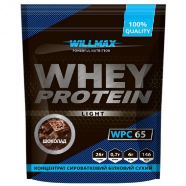 Протеин Willmax Whey Protein 65 1000 g /25 servings/ Chocolate