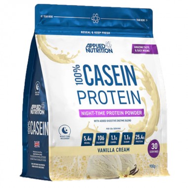 Протеин Applied Nutrition 100% Casein 900 g /30 servings/ Vanilla