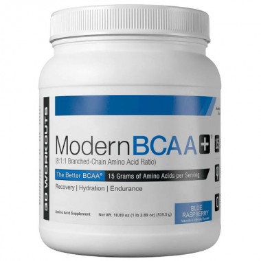 Аминокислота BCAA для спорта Modern Sports Nutrition BCAA+ 535 g /30 servings/ Blue Raspberry Аминокислота BCAA для спорта Modern Sports Nutrition BCAA+ 535 g /30 servings/ Blue Raspberry