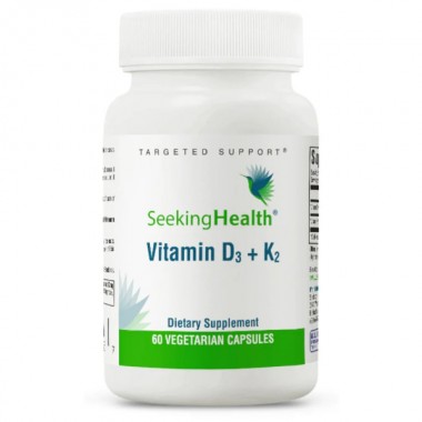 Мультивитамины Seeking Health Vitamin D3+K2 60 Veg Caps Мультивитамины Seeking Health Vitamin D3+K2 60 Veg Caps