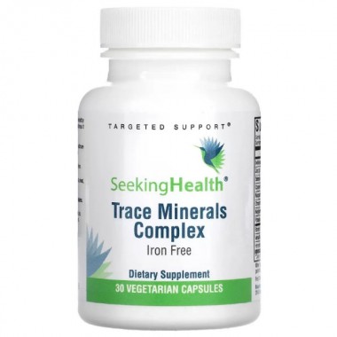 Мультиминеральный комплекс Seeking Health Trace Minerals Complex, Iron Free 30 Veg Caps Мультиминеральный комплекс Seeking Health Trace Minerals Complex, Iron Free 30 Veg Caps