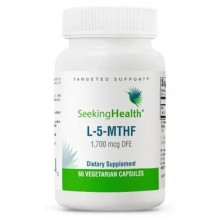 Фолиевая кислота Seeking Health L-5-MTHF 60 Veg Caps
