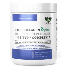 Коллаген En`vie Lab Fish Collagen Complex 2 (1&3 TYPE) 316 g /60 servings/ Pure