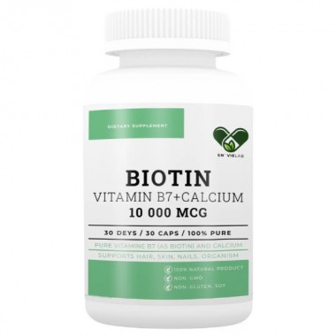 Биотин En`vie Lab Biotin 10000 mcg 30 Caps Биотин En`vie Lab Biotin 10000 mcg 30 Caps