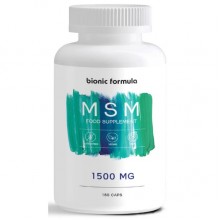 Препарат для суставов и связок Bionic Formula MSM 1500 mg 180 Caps Препарат для суставов и связок Bionic Formula MSM 1500 mg 180 Caps