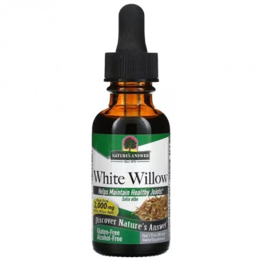 Экстракты для повышения иммунитета Nature's Answer White Willow Extractt 2000 mg 30 ml /15 servings/