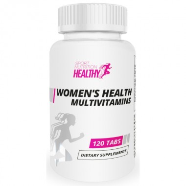 Витаминно-минеральный комплекс для спорта MST Nutrition Healthy by MST Woman's Health Multivitamins 120 Tabs
