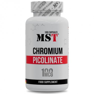 Микроэлемент Хром для спорта MST Nutrition Chromium Picolinate 100 Caps Микроэлемент Хром для спорта MST Nutrition Chromium Picolinate 100 Caps