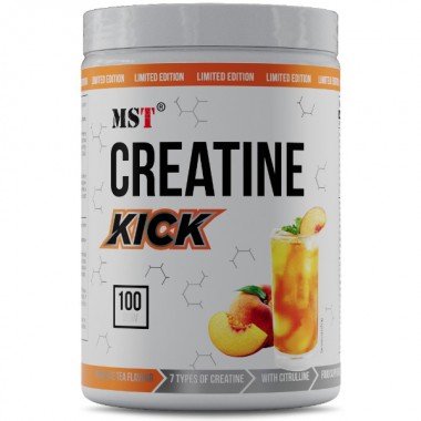 Креатин комплекс MST Nutrition Creatine Kick 1000 g /100 servings/ Peach Ice Tea
