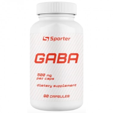 Аминокомплекс для спорта Sporter GABA 500 mg 90 Caps Аминокомплекс для спорта Sporter GABA 500 mg 90 Caps