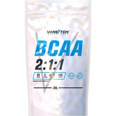 Аминокислота BCAA для спорта Vansiton BCAA 250 g /50 servings/ Аминокислота BCAA для спорта Vansiton BCAA 250 g /50 servings/
