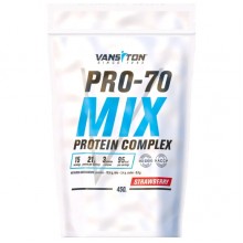 Протеин Vansiton Pro-70 Mix 450 g /15 servings/ Strawberry