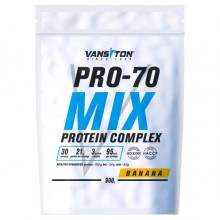 Протеин Vansiton Pro-70 Mix 900 g /30 servings/ Banana