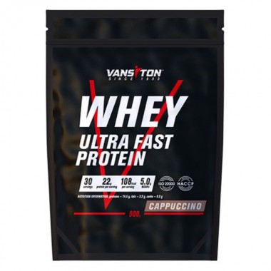 Протеин Vansiton Ultra Protein 900 g /30 servings/ Cappuccino