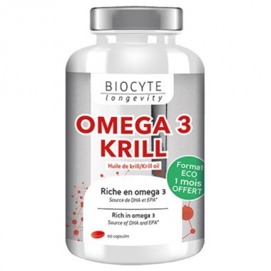 Масло криля Biocyte Omega 3 Krill 500 mg 90 Caps