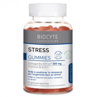 Комплекс для профилактики нервной системы Biocyte Stress Gummies 60 Gummies