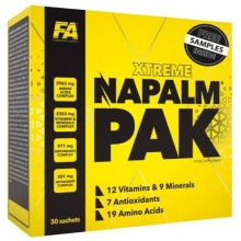 Витаминно-минеральный комплекс для спорта Fitness Authority Xtreme Napalm Pak 30 packs