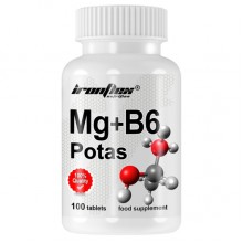 Витаминно-минеральный комплекс для спорта IronFlex Mg + B6 Potas 100 Tabs
