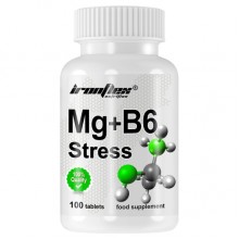 Витаминно-минеральный комплекс для спорта IronFlex Mg + B6 Stress 100 Tabs