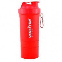 Шейкер Vansiton Shaker 3in1 (500+200+150) 500 ml Red Шейкер Vansiton Shaker 3in1 (500+200+150) 500 ml Red