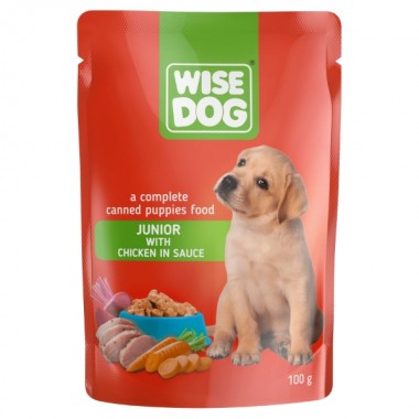  Wise Dog Chicken in sauce Курица в соусе для собак 100г