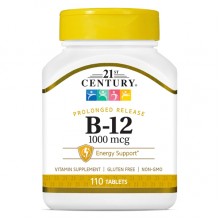 Витамин Б12 21st Century B-12 Prolonged Release 1000 mcg 110 Tabs